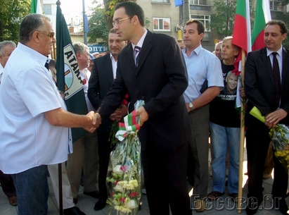 Кметът на Бургас Димитър Николов сложи Съединението над всичко