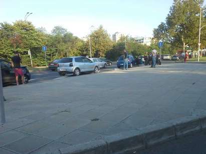 Натоварен трафик в Бургас, две верижни катастрофи изнервиха шофьорите