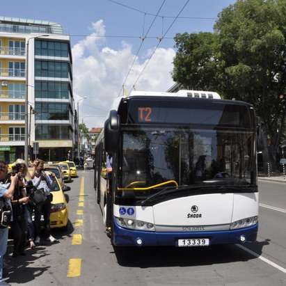 Новите тролеи привлякоха 20% повече пътници в Бургас