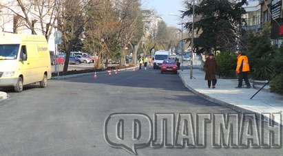 Отвориха уличката зад Съдебната палата в Бургас, откриват подземния проход под Тройката на 1 април