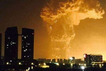Експлозиите в Китай предизвикани от извънземни, жертвите достигнаха 150 души
