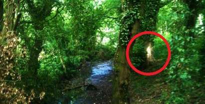 60-годишна жена снима призрак в гора