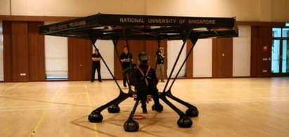 Студенти направиха необичаен летателен апарат (ВИДЕО)