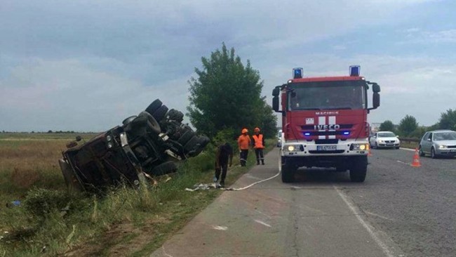 43-годишна жена загина при тежка катастрофа на магистрала "Тракия"
