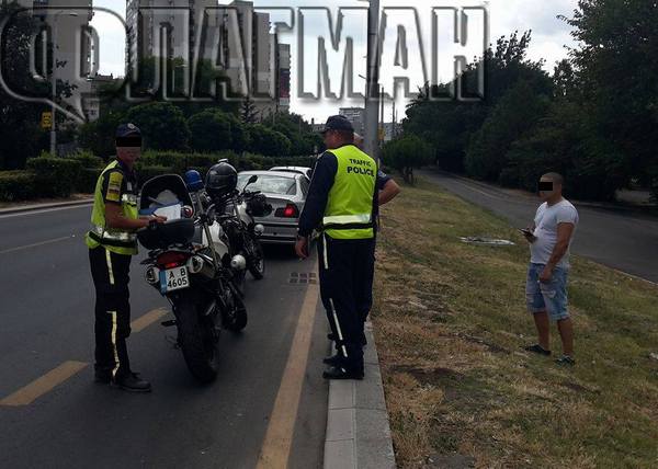 Бургаска класика: Арестуваха надрусан с пико шофьор на БМВ до училище (СНИМКИ)