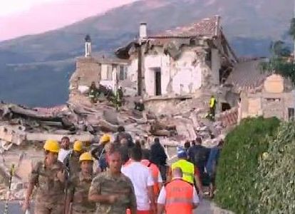 Нов трус в Италия, жертвите вече са 250 души