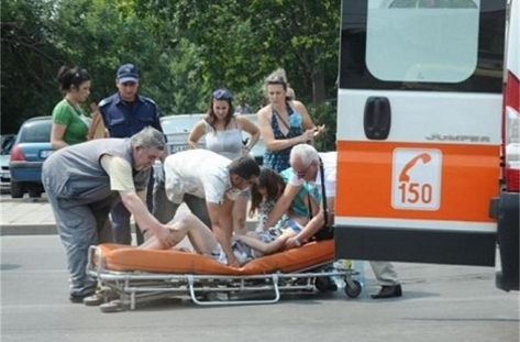 Жена и дете пострадаха при катастрофи в Бургас