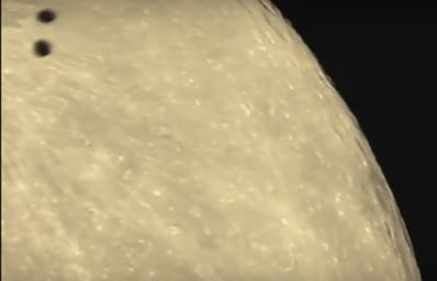 Нов клип с НЛО на Луната се появи в YouTube (ВИДЕО)