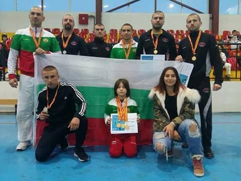 5 златни медала за бургаския полицейски клуб по карате от турнир в Скопие
