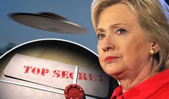 Клинтън загубила изборите за президент заради извънземните?