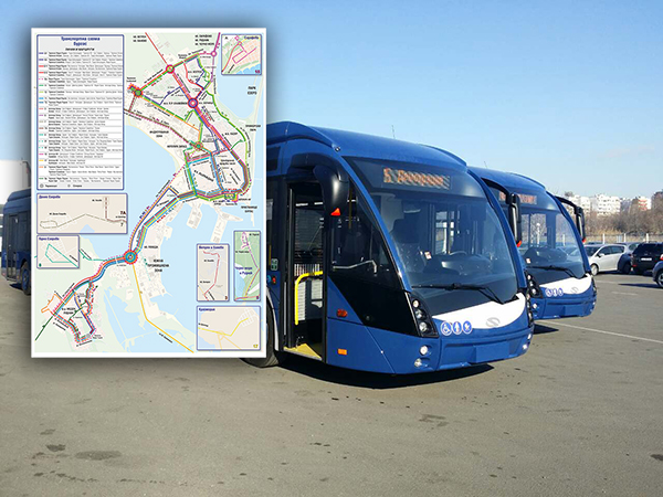 Вижте финалния вариант на Новата транспортна схема в Бургас