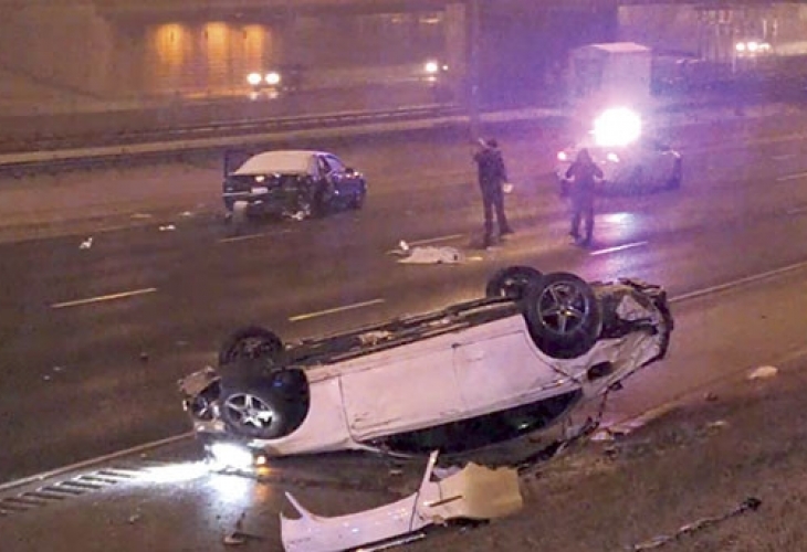 Кошмар! Кола на българка се превърна в ковчег след брутална катастрофа в Чикаго (СНИМКИ 18+)