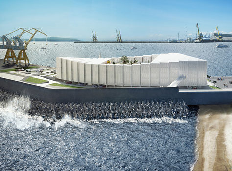 Вижте отхвърления проект за Конгресния център на Пристанище Бургас. Харесва ли ви?