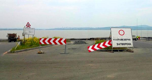 Реконструкцията на “Крайезерна” е пред финал, затварят периодично улицата за движение през май и юни