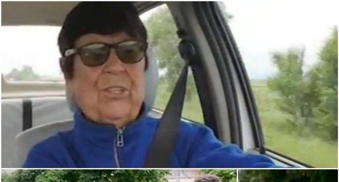 86-годишна жена върти волана на такси