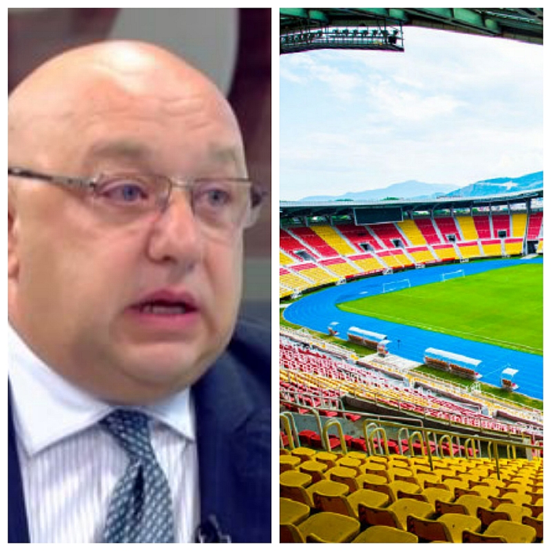 Спортният министър Красен Кралев: Не ни трябва модерен стадион, той ще се ползва само за един мач