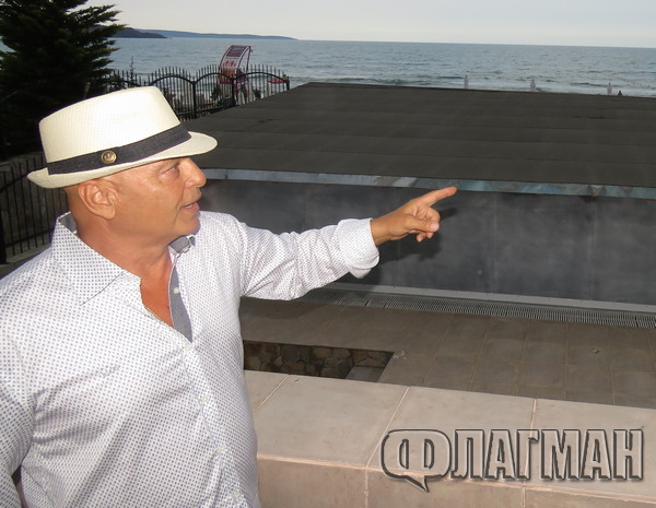 Справедливост за успелия българин Тони Кичуков: Кръчмата, цъфнала в басейна на ваканционния му имот - незаконна, събарят я!
