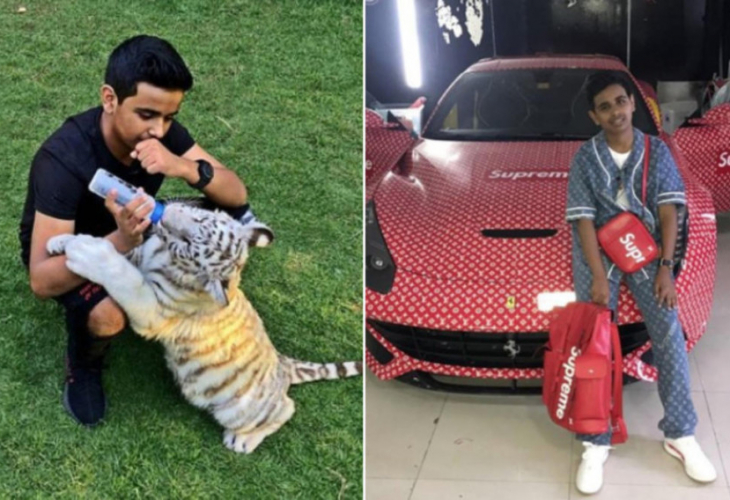 Най-богатият тинейджър в света има зоологическа градина, кецове за милиони долари и отказва да приеме Роналдо и Риана