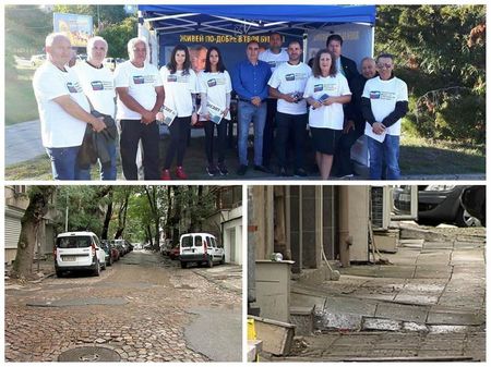 НФСБ-Бургас: Първата ни докладна ще е за незабавен ремонт на окаяните улици във ж.к.“Възраждане“
