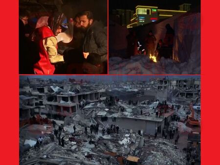 Загиналите след трусовете в Турция и Сирия са над 8100