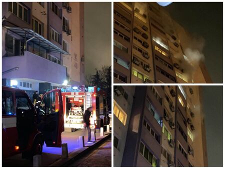 Извънредно! Апартамент пламна в блок 48 в ж.к.“Славейков“, настъпи масова паника и евакуация