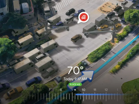 Google Maps ще включва опция за 3D преглед на маршрут