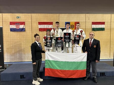 Злато, сребро и броз за СКК "Киокушин Спирит" на Европейското първенство в Унгария