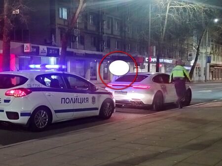 Бургаски полицаи спипаха шофьор на луксозно Порше без книжка (ОБНОВЕНА)