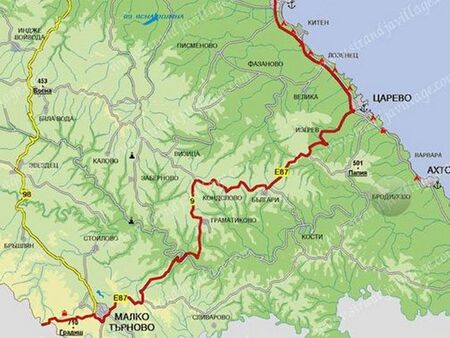 Реконструкцията на пътя Малко Търново-Царево ще струва над 110 млн.лв. 