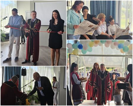 С тържествена церемония бе открит новият Студентски център към университет „Проф. д-р Асен Златаров“ (СНИМКИ)