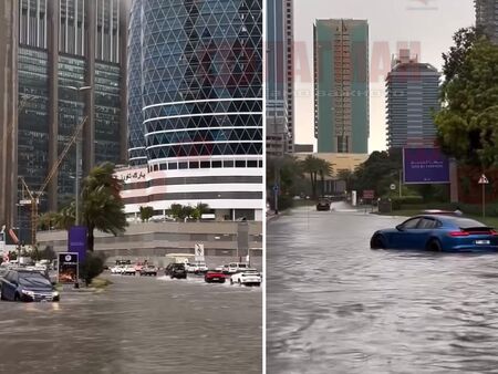 Потопът ли започна? Дубай е под водата