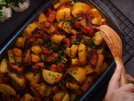 Тази рецепта за картофи взриви нета: По-вкусни от пица, готови за минути само в тиган!