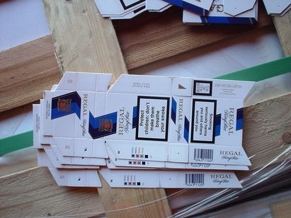 Над 14 тона фалшиви опаковки за цигари задържаха митничарите на Ферибот Видин