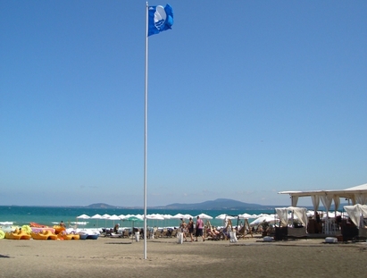 Севереният плаж в Бургас получи "Син флаг"