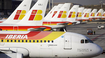 Нова стачка започнаха служители от испанската авиолиния "Иберия"