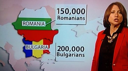 BBC2 обърка знамето на България с румънското