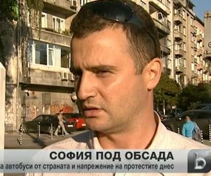 Общинският съветник от ГЕРБ-Бургас Жечо Станков – водач на три автобуса протестиращи/ВИДЕО/