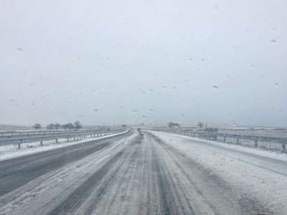 Зимата пак ни изненада, две тежки катастрофи станали заради снега по пътя Ямбол-Бургас