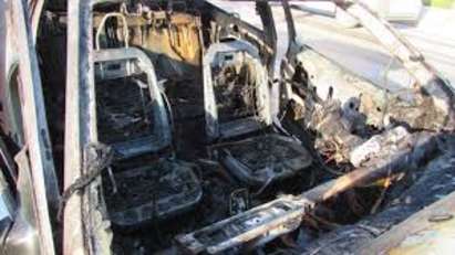 Запалиха за отмъщение колата на бизнесмена Живко Бостанджиев в село Маринка