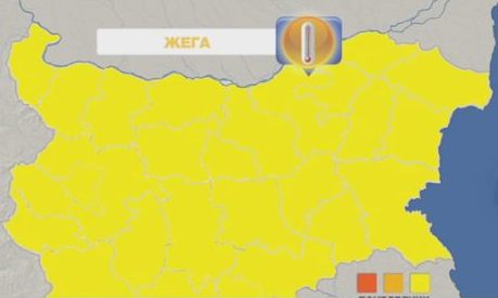 Жълт код за опасно високи температури