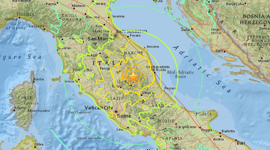 Извънредно! Ново силно земетресение удари Италия
