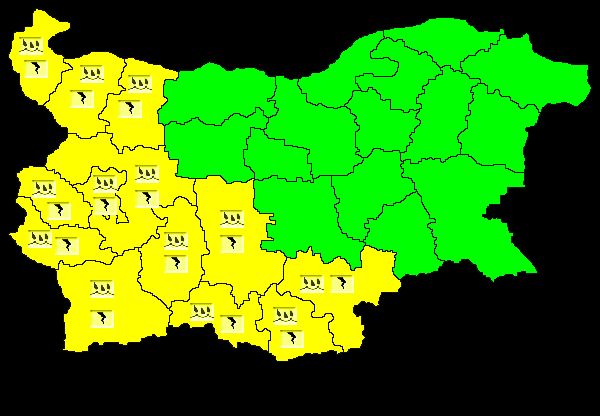БАН прогнозира: Валежи и гръмотевици по Черноморието