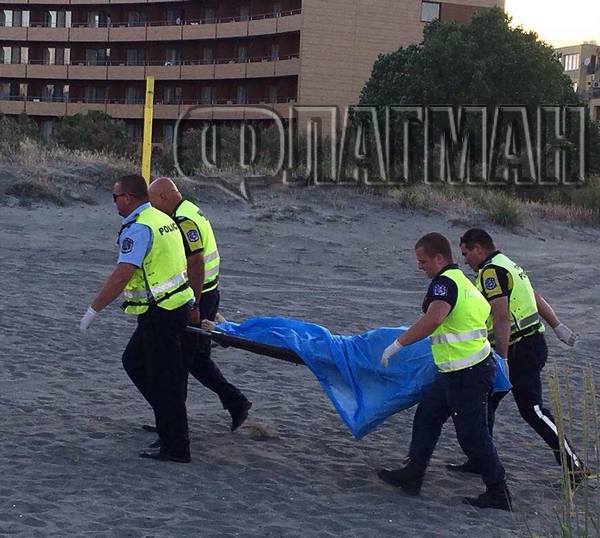 Ужас в Поморие! Морето изхвърли трупа на летовник на Централния плаж