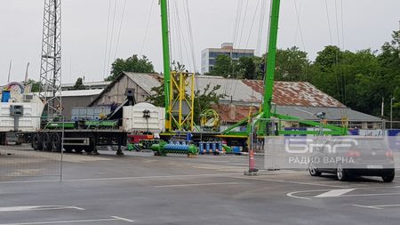 Лунапарк строят на порта във Варна