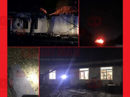 Поразен е обаче магазин, има ранен Украинското министерство на отбраната