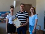 Нестинарската общност в с. Българи връчи благодарствено писмо на кмета на община Царево Марин Киров