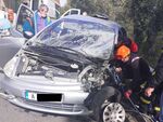 Грузинец прати двама мъже в болница след челен сблъсък на пътя Средец-Бургас