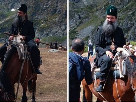 Патриархът изкачи Рила на кон