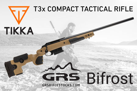 Tikka T3x CTR и GRS Bifrost комбинация за удобна и прецизна стрелба