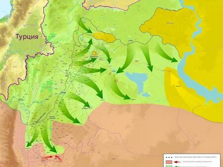 Подкрепяните и от България сили окупират Сирия с османски марш